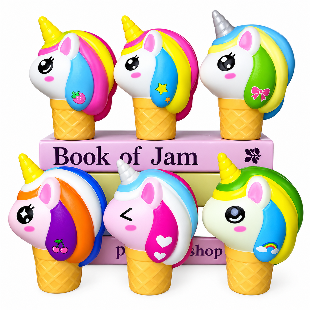 Rainbow Unicorn Squishy β Random Colour
