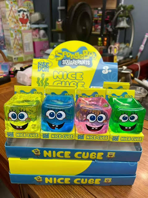 SpongeBob SquarePants NeeDoh Nice Cube Squishy – 1 Piece