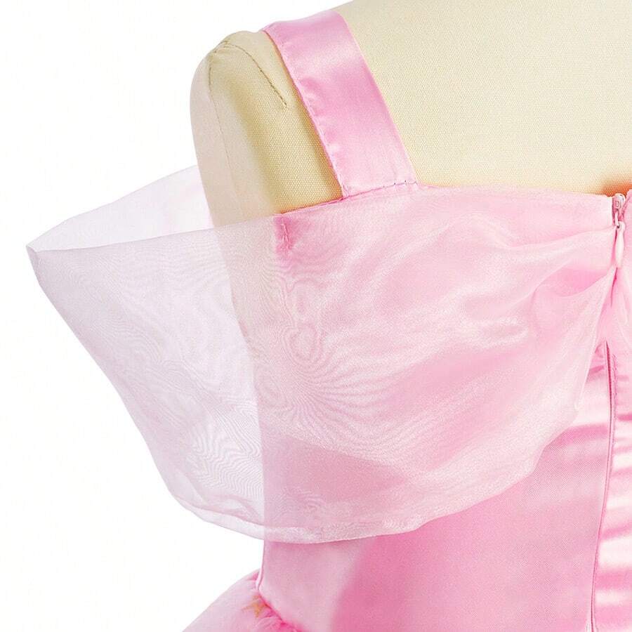 Pink Floral Princess Costume – 5-Piece Set – source gallery 8