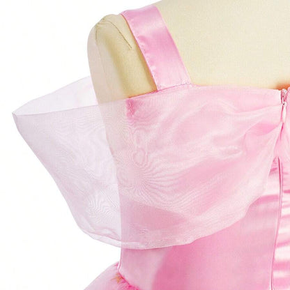 Pink Floral Princess Costume – 5-Piece Set – source gallery 8