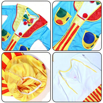Kids Blue Clown Costume – XL – source gallery 6