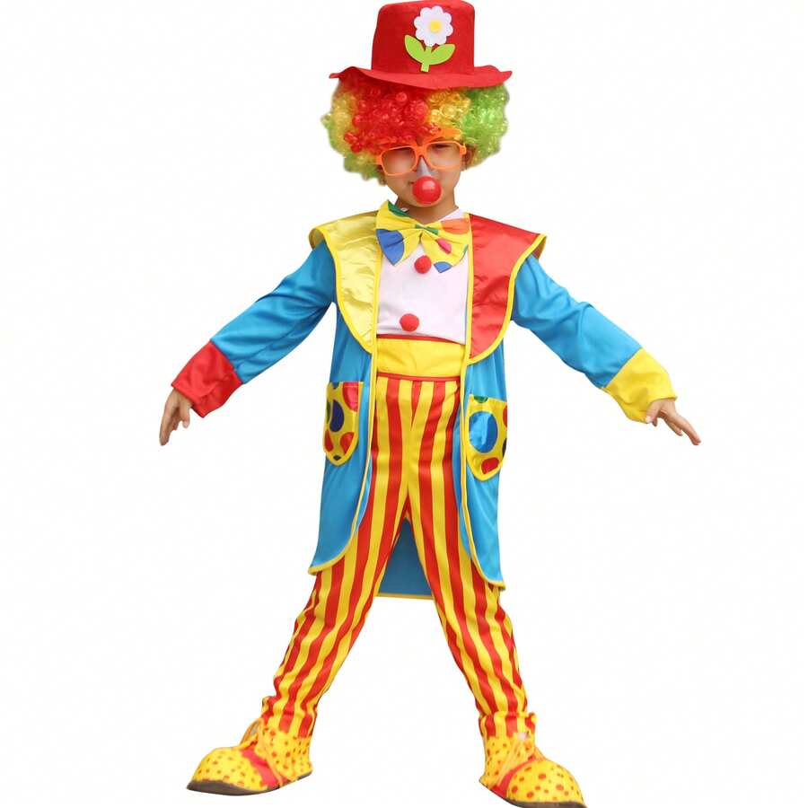 Kids Blue Clown Costume – XL – source gallery 4