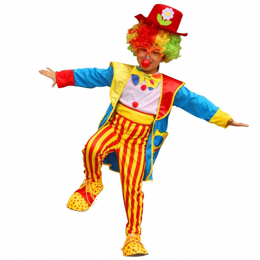 Kids Blue Clown Costume – XL – source gallery 5