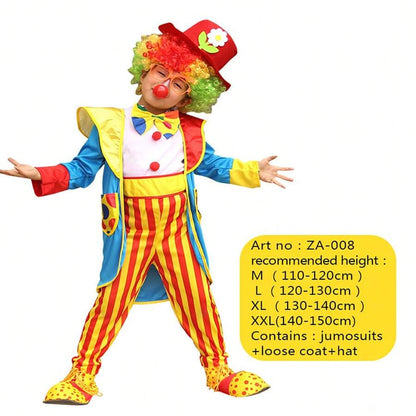 Kids Blue Clown Costume – XL – source gallery 13