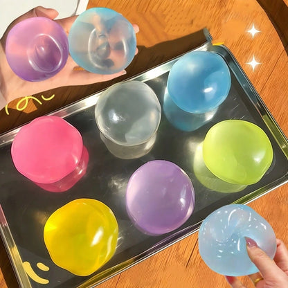 Coconut oil slow-rebound squeeze balls
