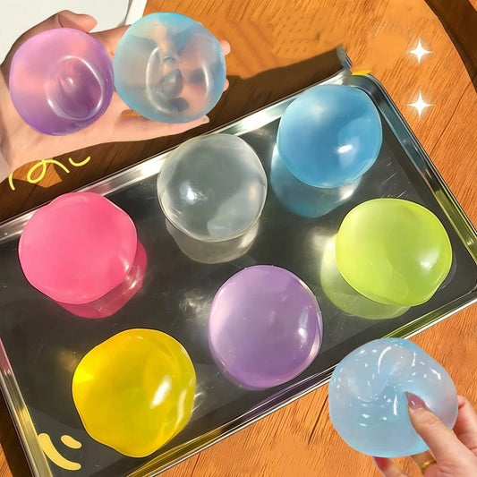 Coconut oil slow-rebound squeeze balls