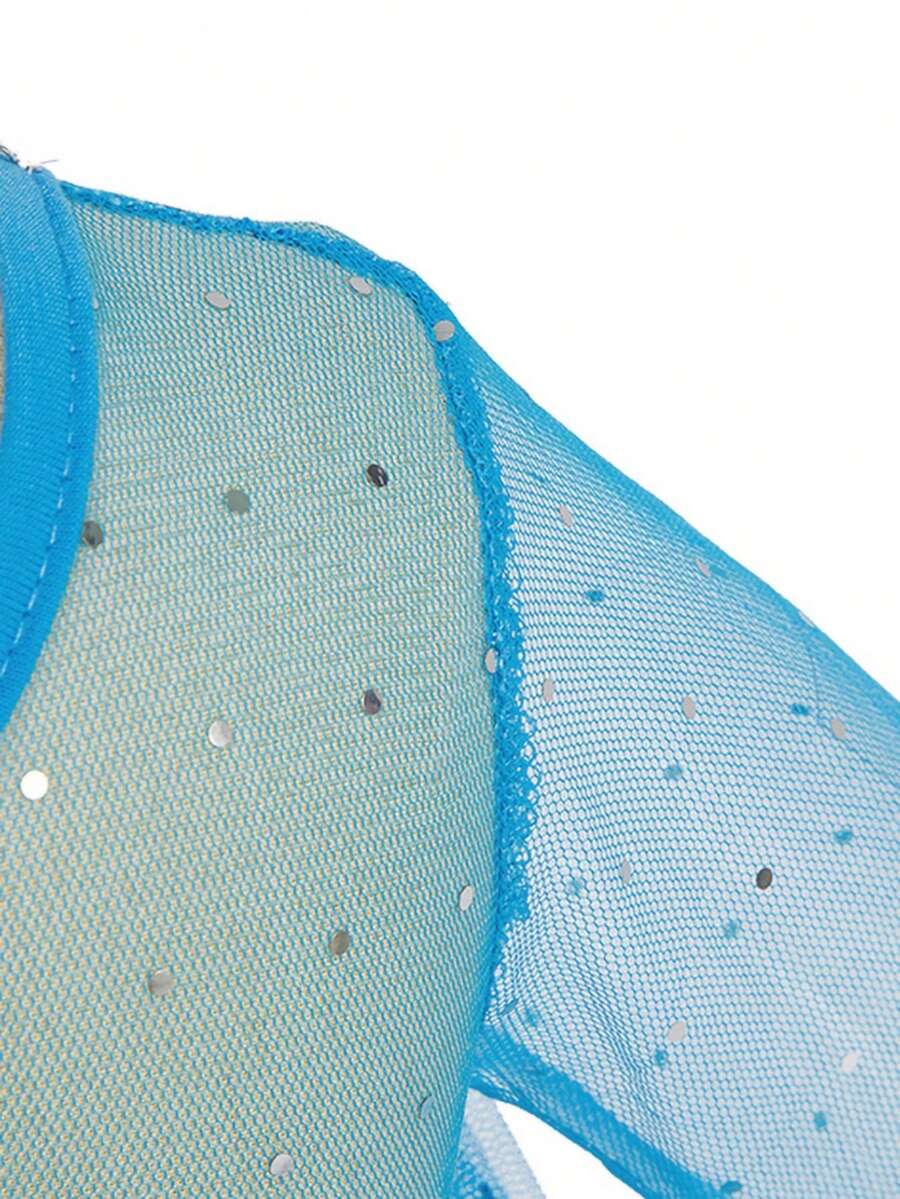 Blue Long-Sleeve Princess Costume Set – source gallery 4