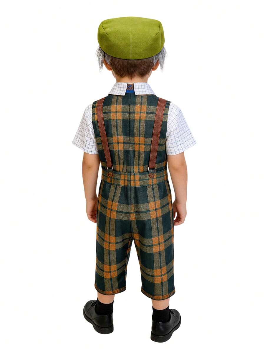 Kids Grandpa Costume Set – Plaid Outfit – source gallery 12
