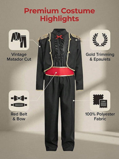 Kids Spanish Bullfighter Costume – 3-Piece Set – source gallery 8