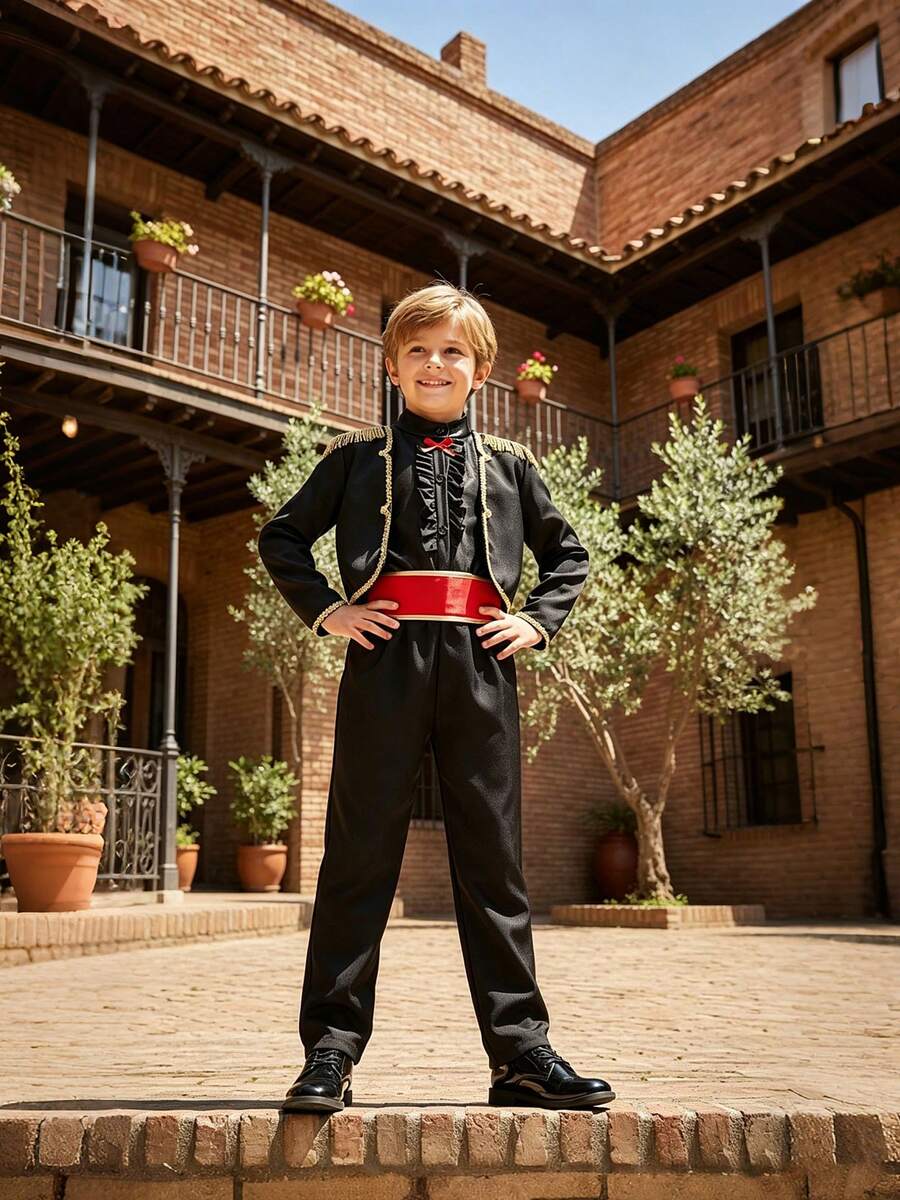 Kids Spanish Bullfighter Costume – 3-Piece Set – source gallery 6