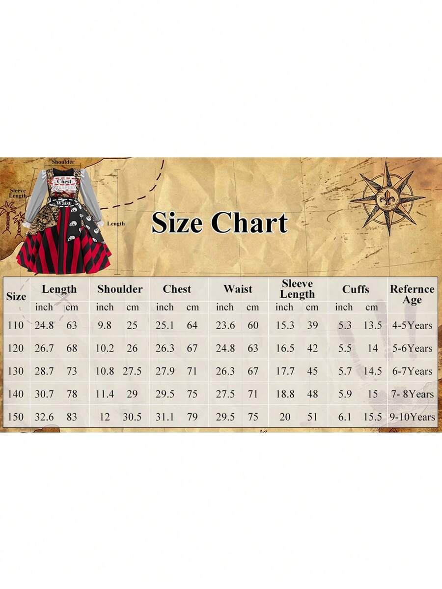 MINKOJA Pirate Dress Costume – Black – source gallery 3