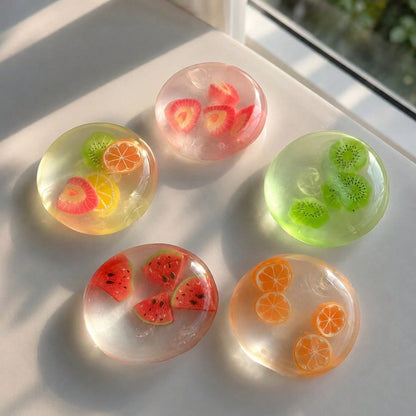 Fruit squeeze ball detail
