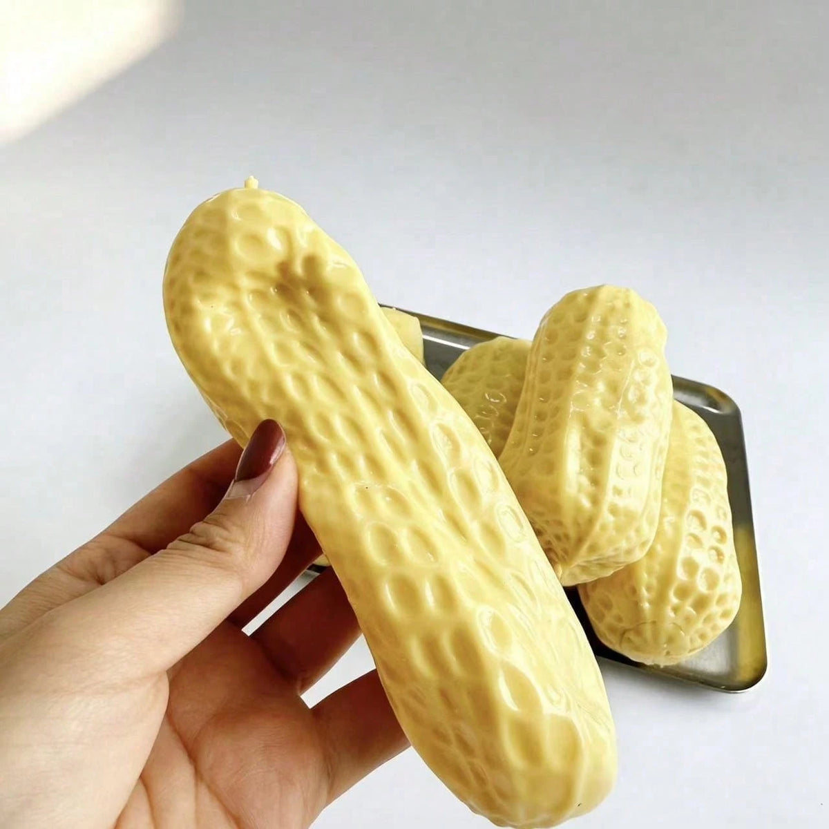 Peanut squishy texture