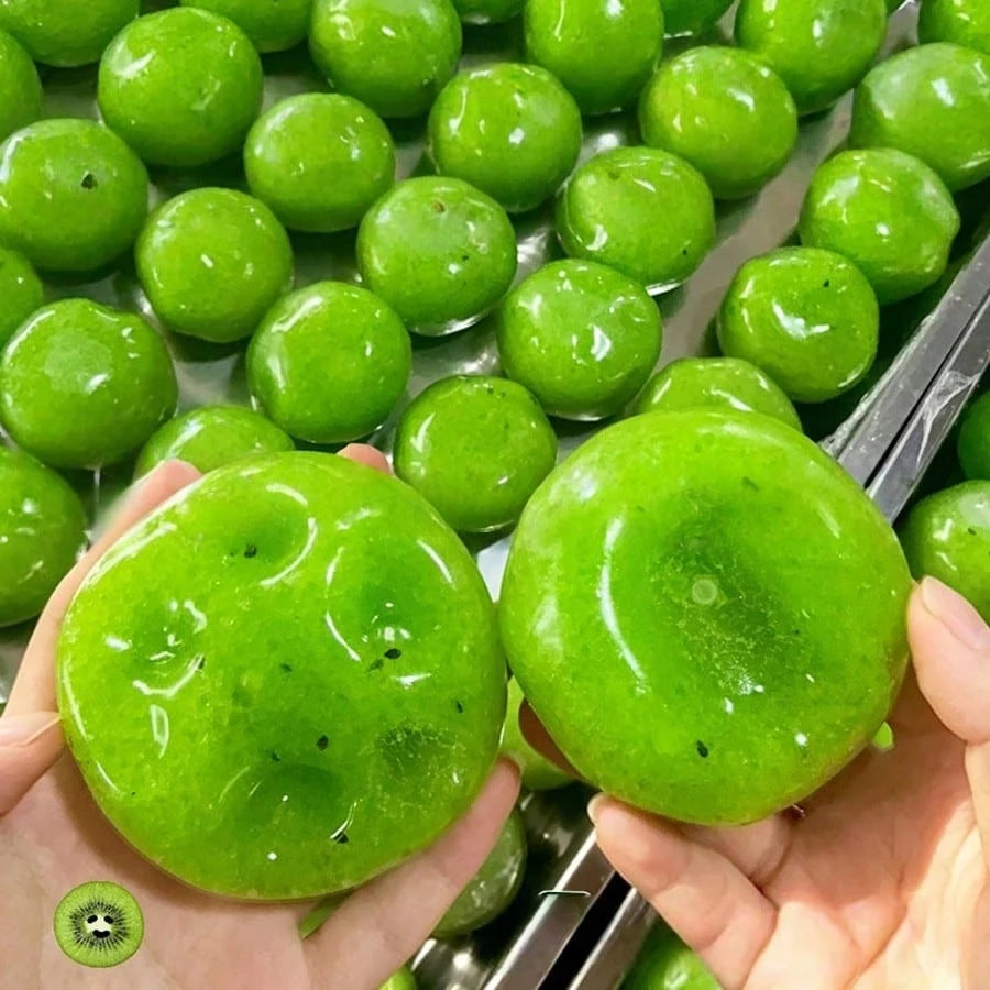 Handmade kiwi squishy balls