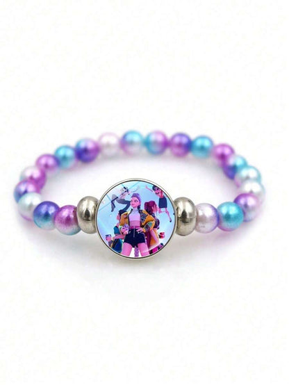 K-Pop Demon Hunters bead bracelet, style D