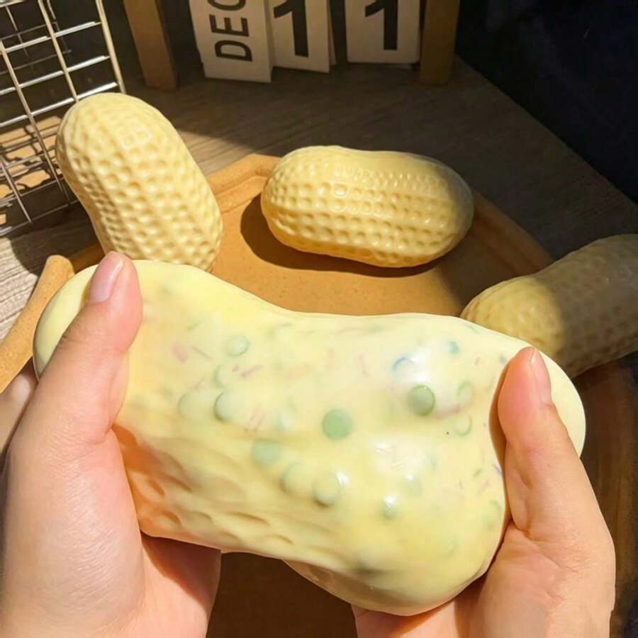 Crunchy Peanut Squeeze Toy – Block-Filled Style – source gallery 5