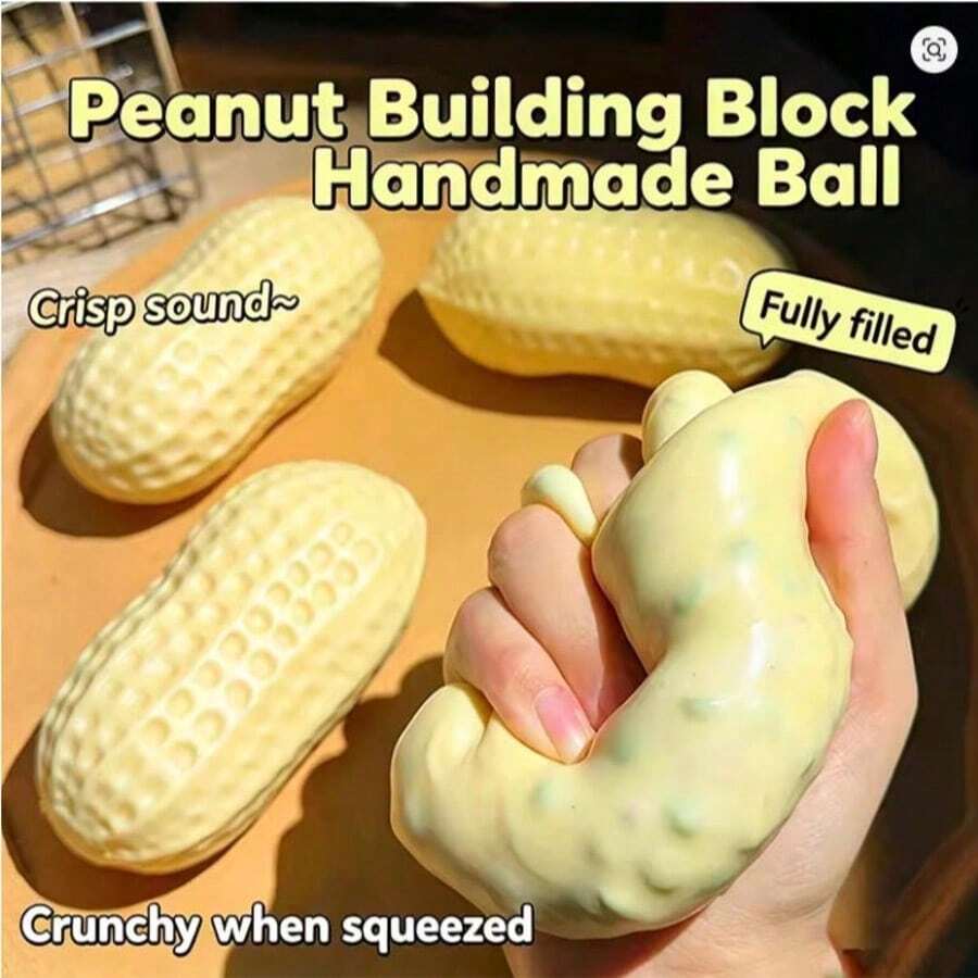 Crunchy Peanut Squeeze Toy – Block-Filled Style – source gallery 3