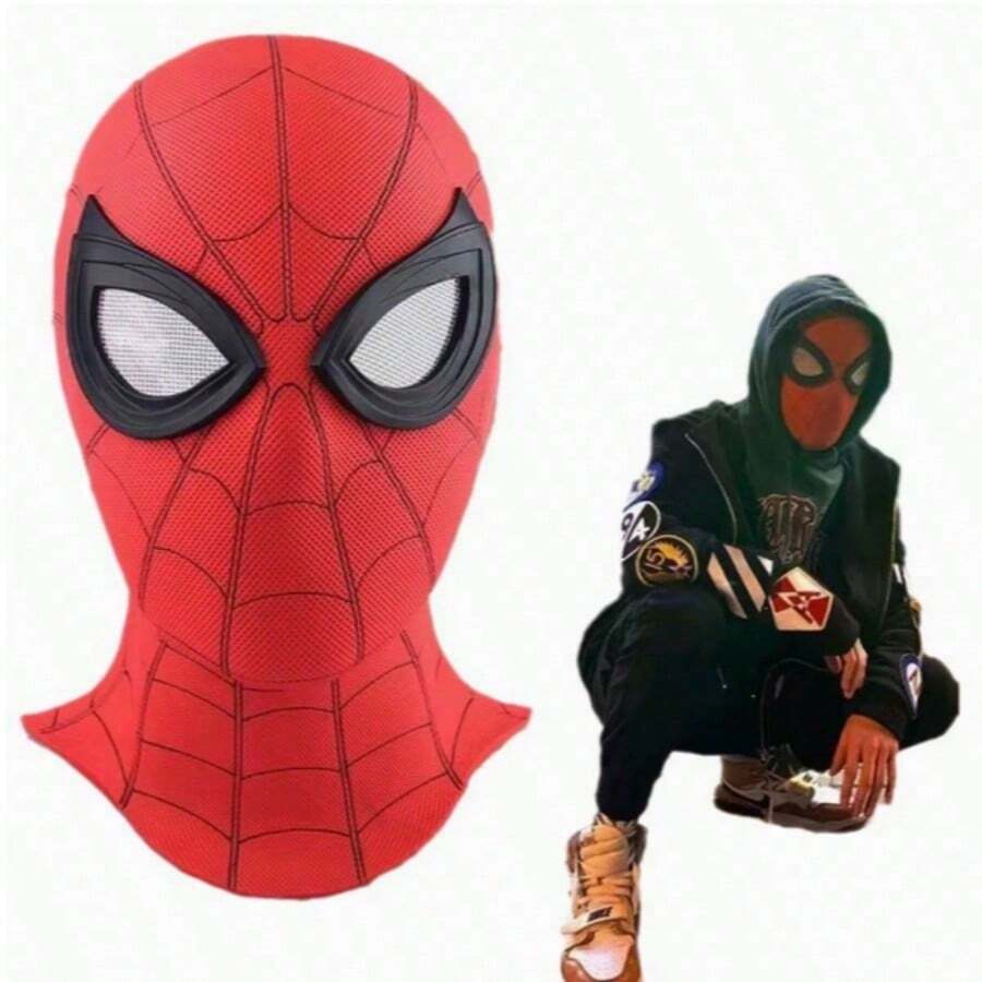 Spider Hero Mirror-Eye Costume Mask – Random Style – source gallery 2
