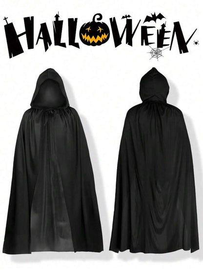 Black Ghost Costume – Cloak, Mask & Gloves – source gallery 2