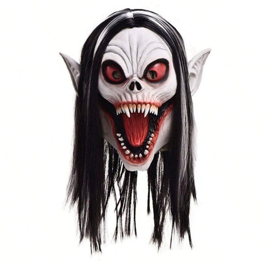 Long-Hair Vampire Costume Mask – Ages 13+ – source gallery 1