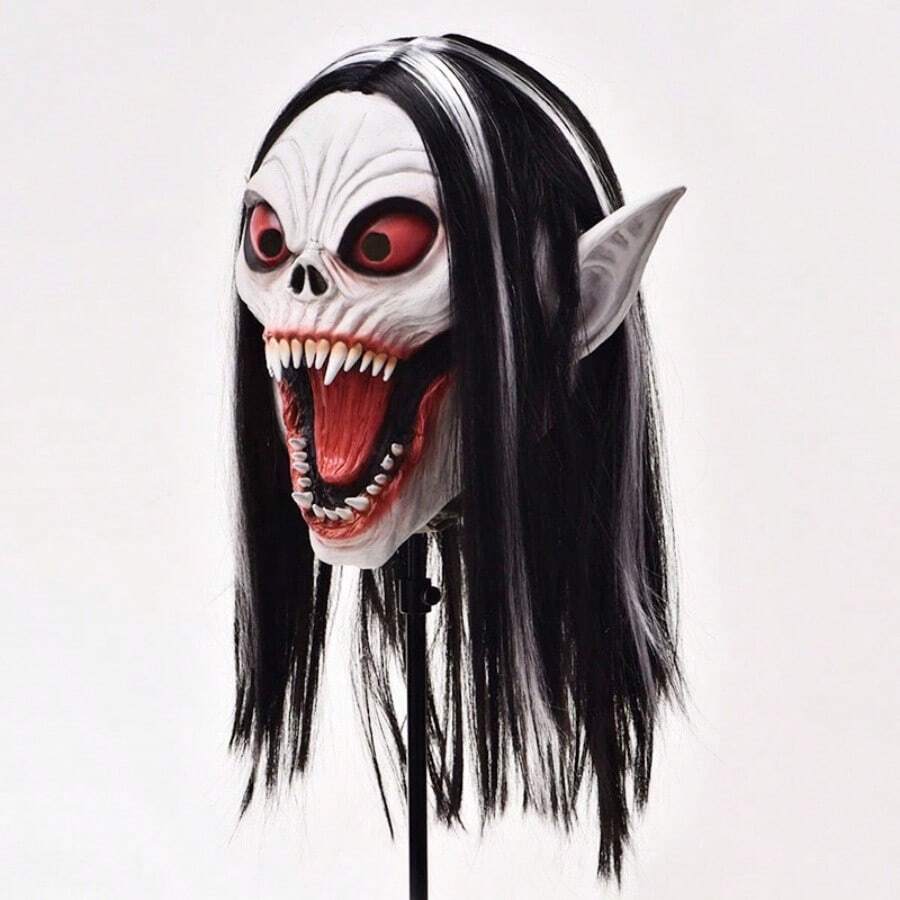 Long-Hair Vampire Costume Mask – Ages 13+ – source gallery 4
