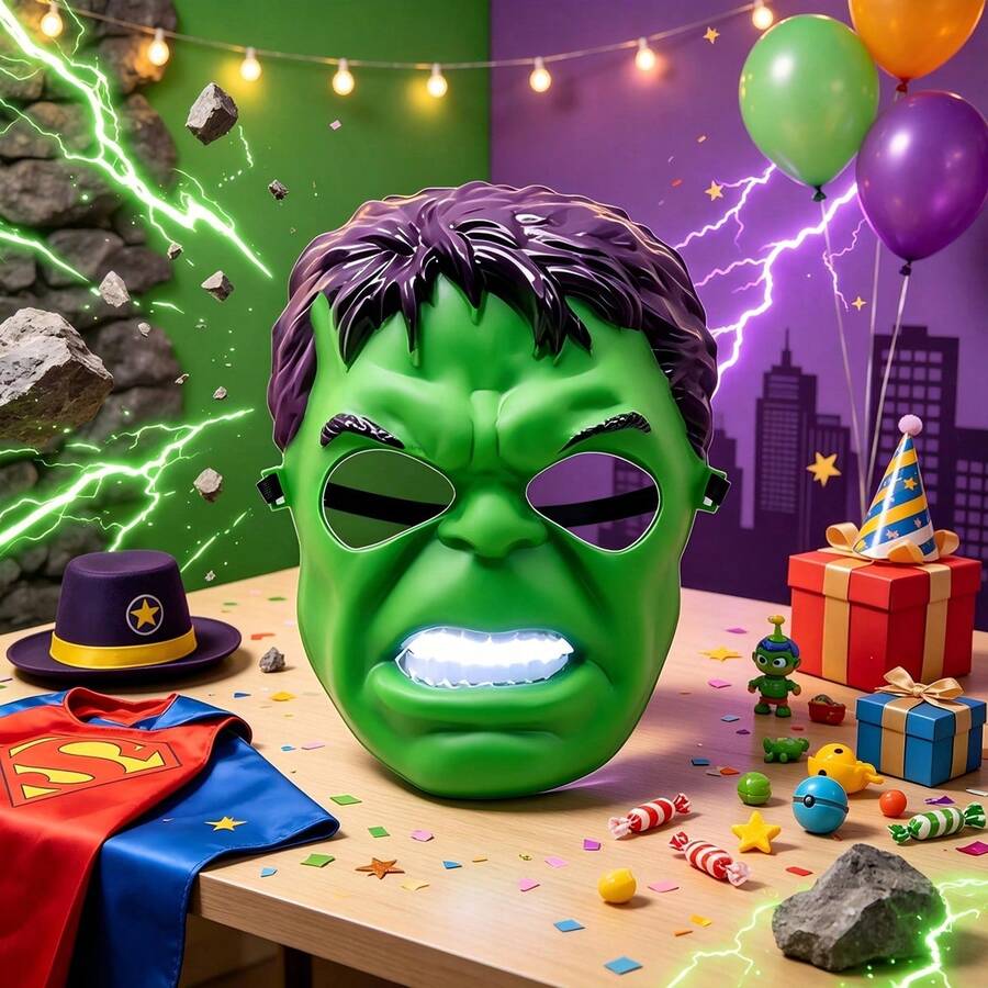 Green Muscle Hero Costume Mask – source gallery 4