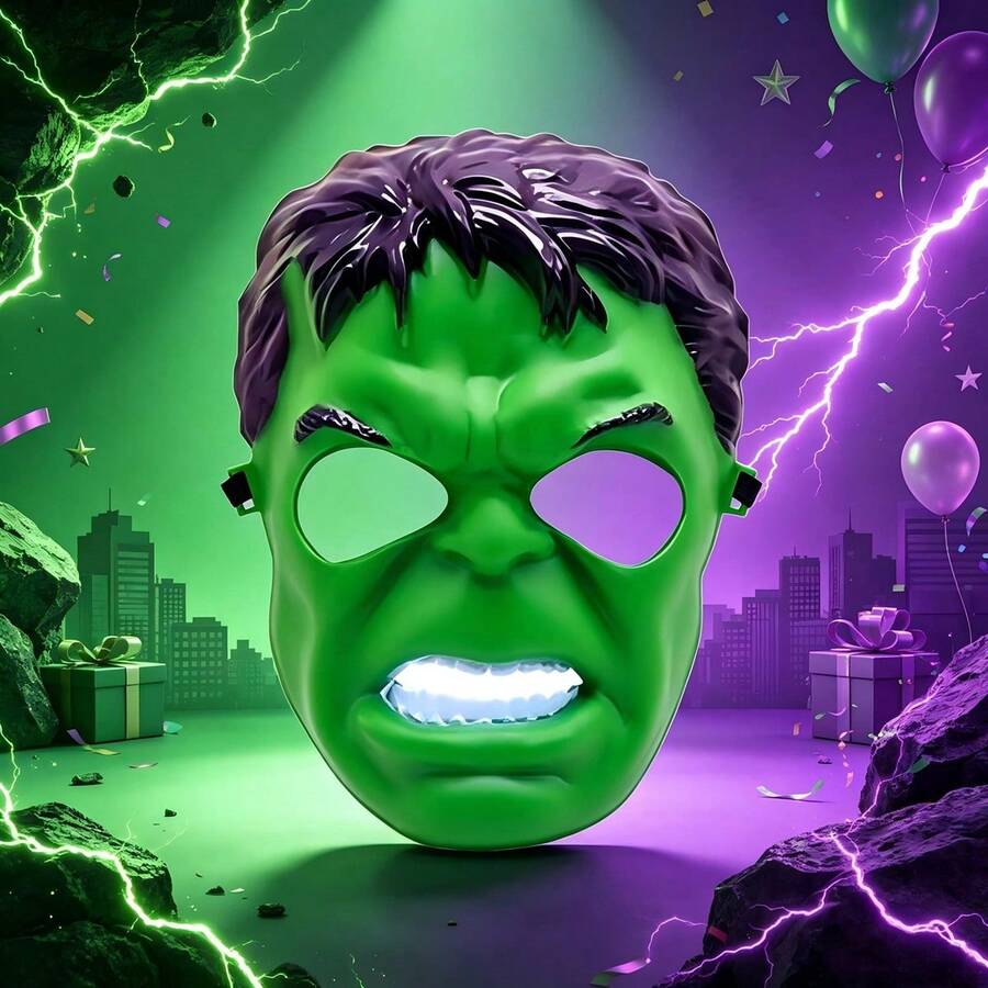 Green Muscle Hero Costume Mask – source gallery 6