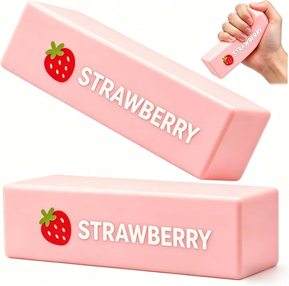 Pink Strawberry Butter Squishy – product image 3