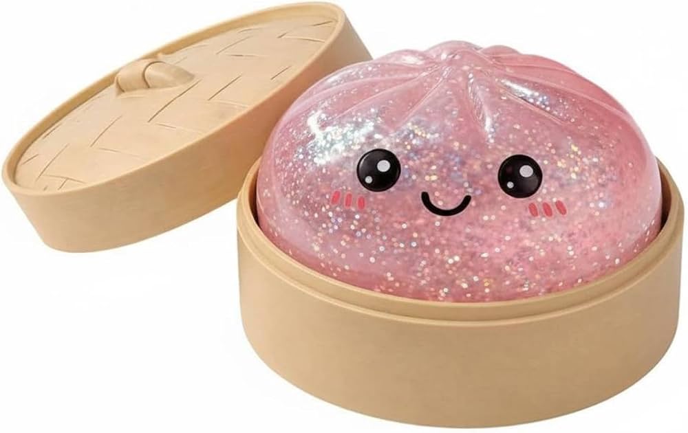 Glitter Dumpling Squishy – product image 3