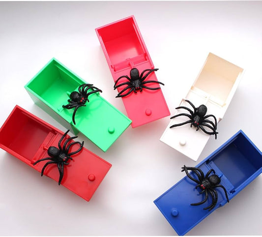 Surprise Spider Prank Box – Random Colour
