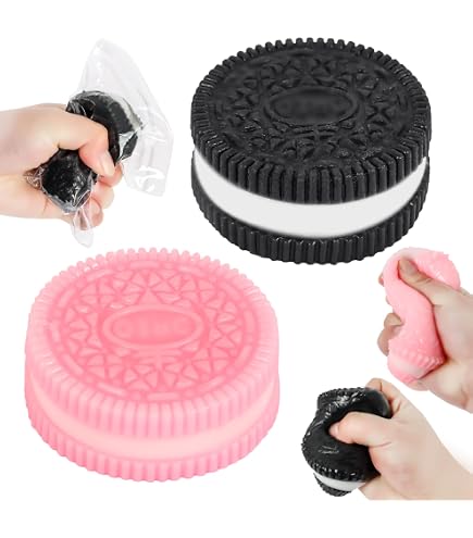Cookie Squeeze Toy, Cookie Squeeze Toys for Oreo, Ultra Soft Decompression Toy Multicolor