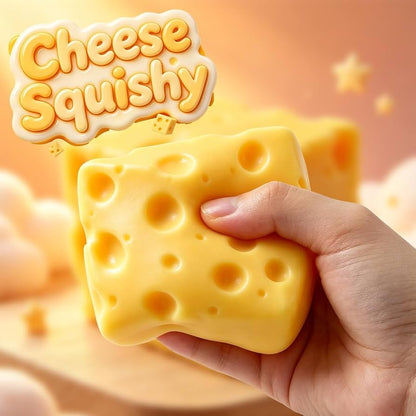 Mini Cheese Cube Squishy – product image 4