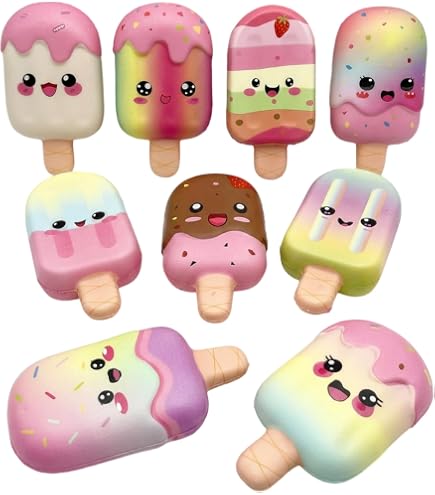 Jumbo Popsicle Squishy – Assorted Shapes – product image 1