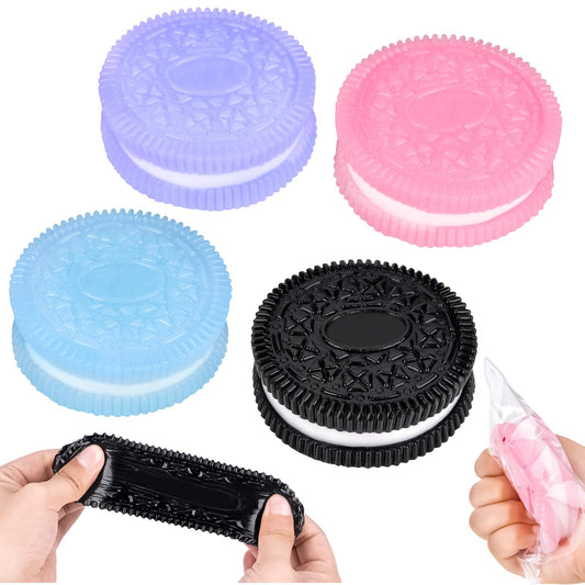 Cookie Squeeze Toy, Cookie Squeeze Toys for Oreo, Ultra Soft Decompression Toy Multicolor
