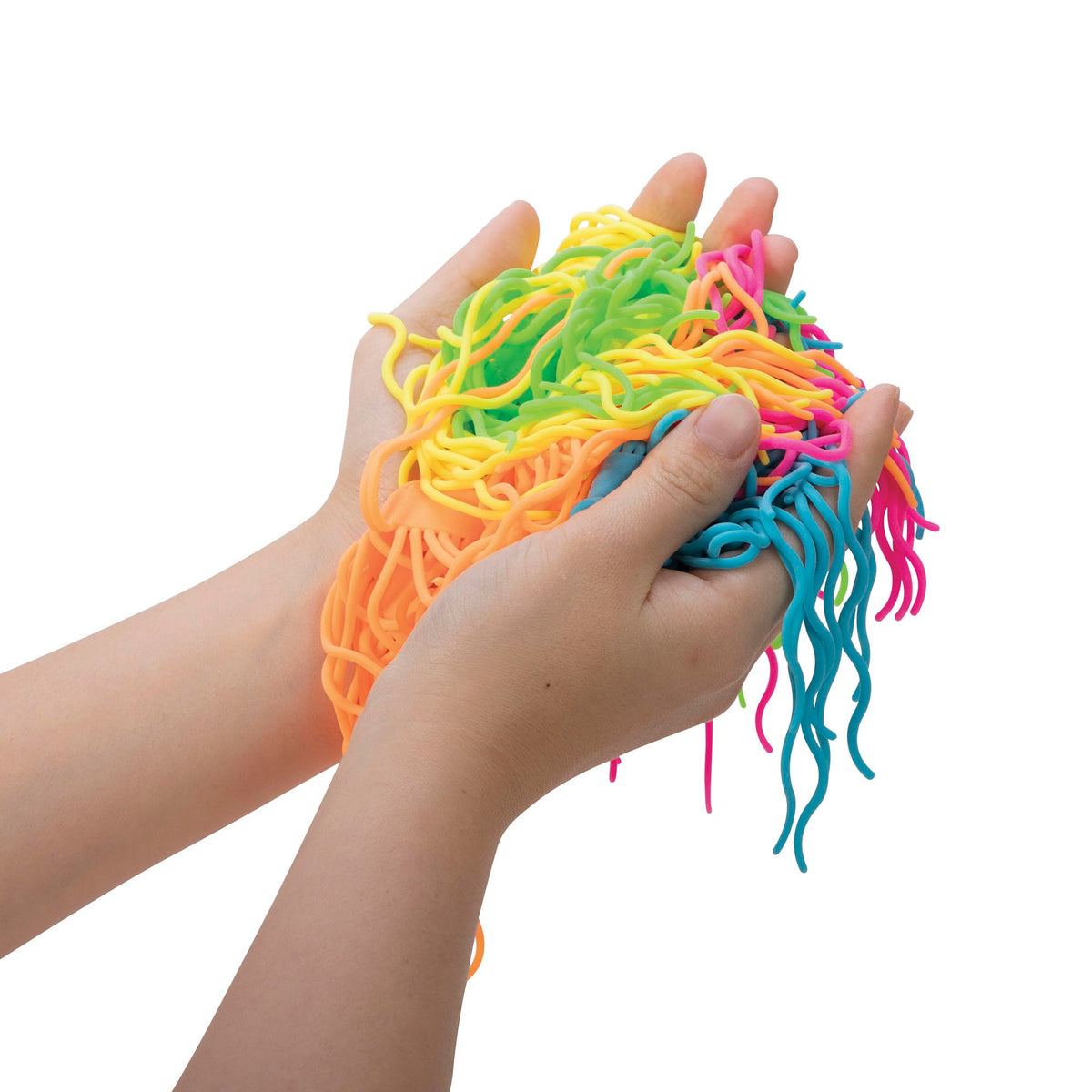 Schylling NeeDoh Ramen Noodle's - Sensory Squeeze Toy - Contains 5 Noodle Clumps