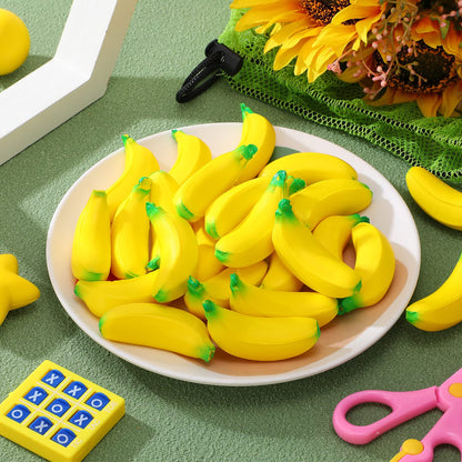 5 Pieces Mini Banana Stress Toys – Banana Stress Relief Toys