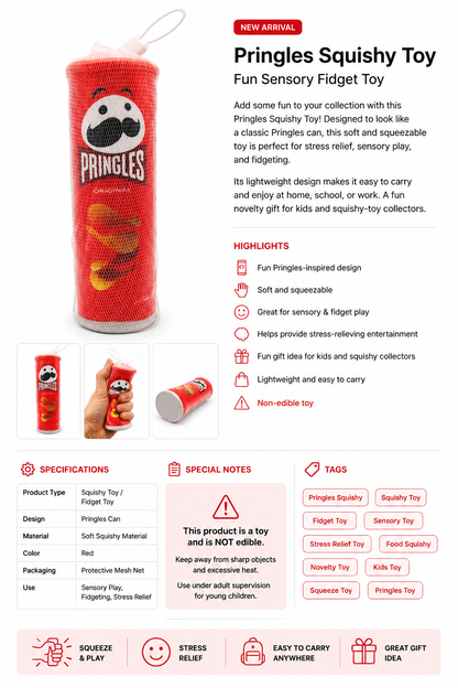 Large Pringles Squishy Toy