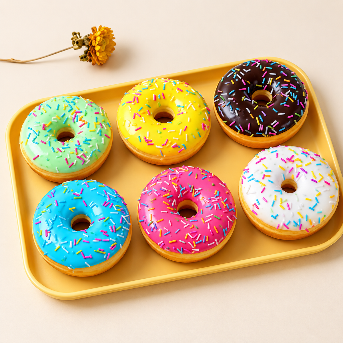 Fake Donut Squishy Slow Rebound Cake Food Toy