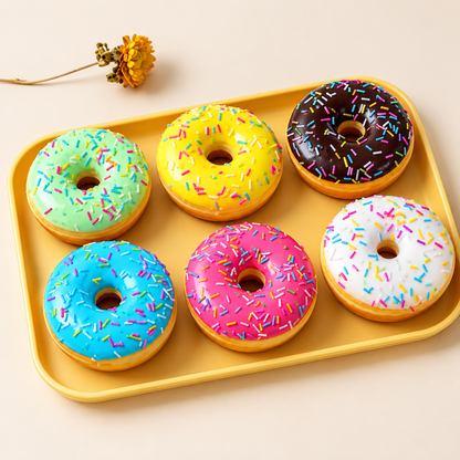 Fake Donut Squishy Slow Rebound Cake Food Toy