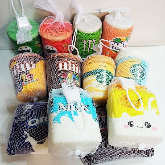 Mini Snack & Drink Squishy - Random Shape