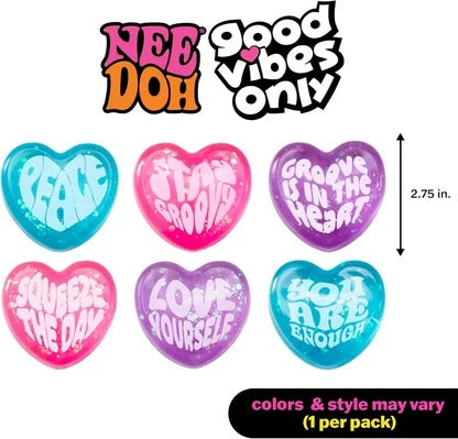 Good Vibes Heart Squishy –Random Colour