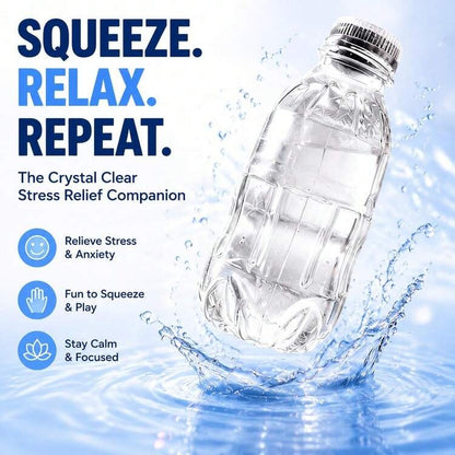 Transparent Water Bottle Squishy – product image 5
