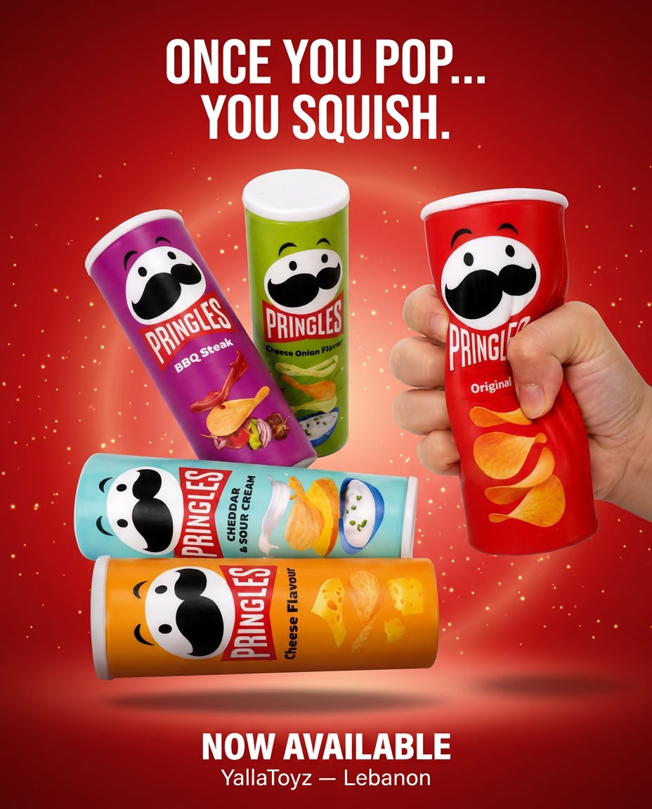 Medium Pringles Squishy Toy – product image 2