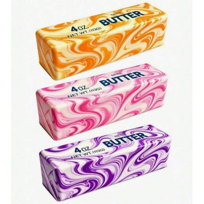 Butter Stick Squishy Marbled Multicolor