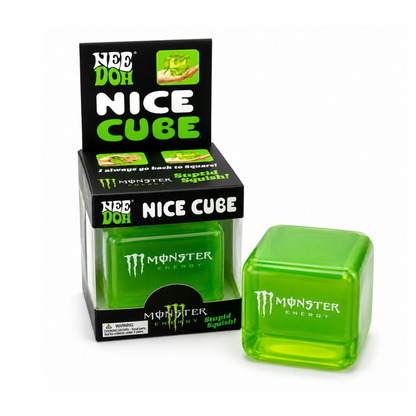 Needoh Monster Energy Nice Cube Squishy