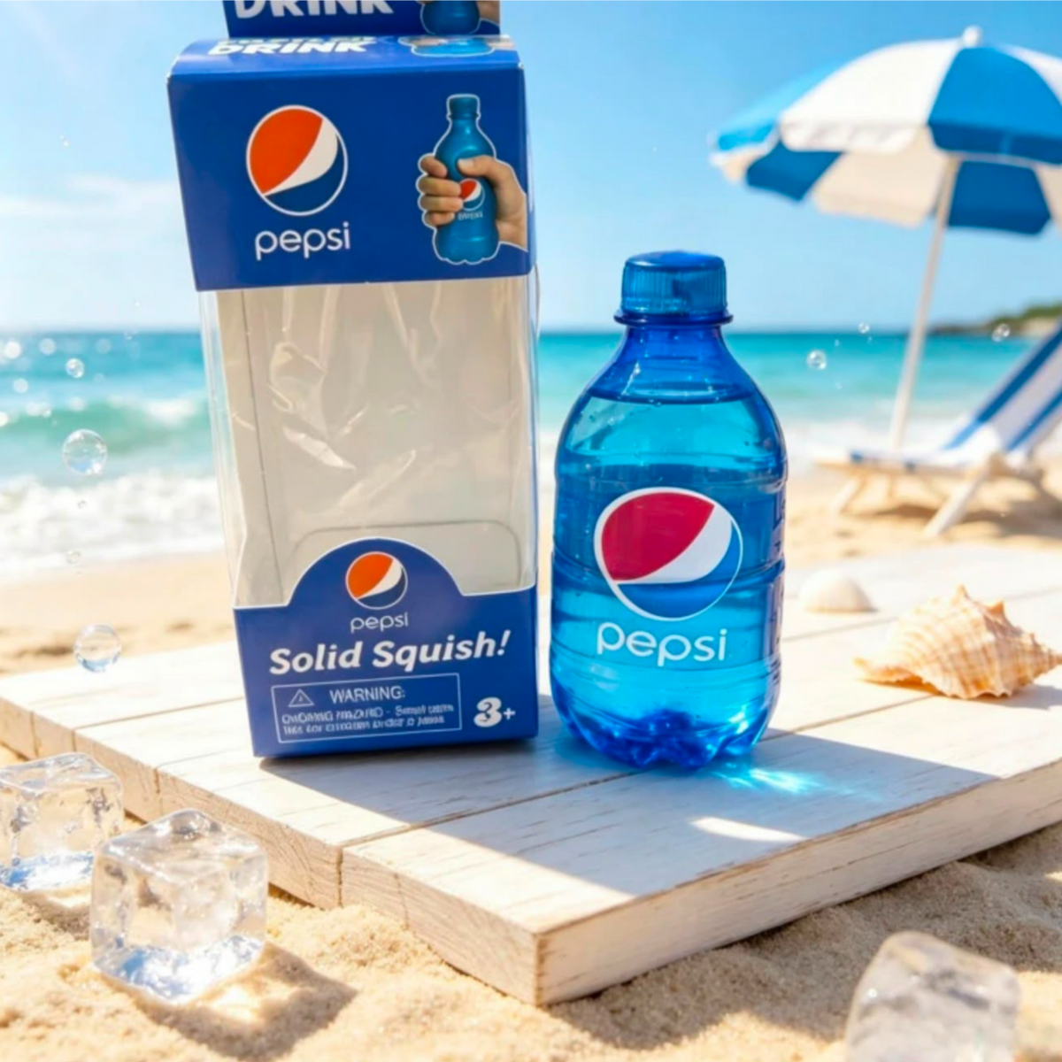 NeeDoh Pepsi Bottle Squishy Toy