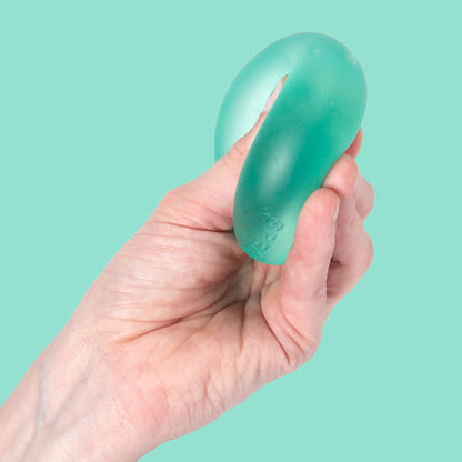 Green textured gumdrop sensory squishy