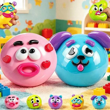 Funny Dog Face Squeeze Toy – 1 Piece Random Shape