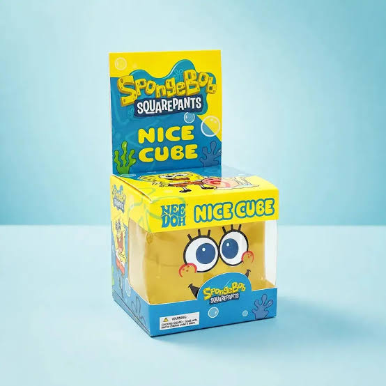 SpongeBob SquarePants NeeDoh Nice Cube Squishy – 1 Piece