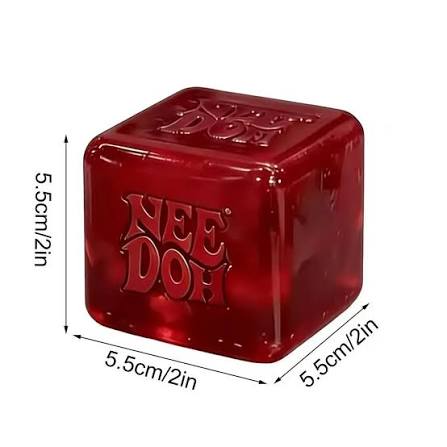 NeeDoh Nice Cube Dr Pepper Squishy Toy
